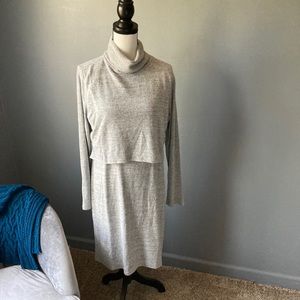 Gap maternity sweater dress